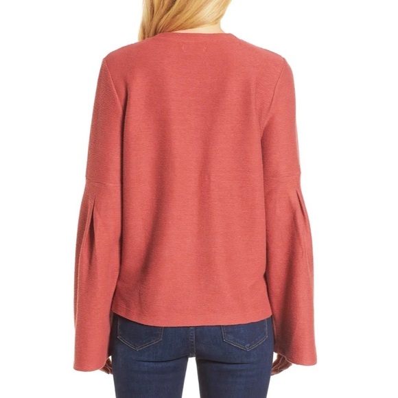 MADEWELL Flared Sleeve Sweater Top Size S - Picture 2 of 15